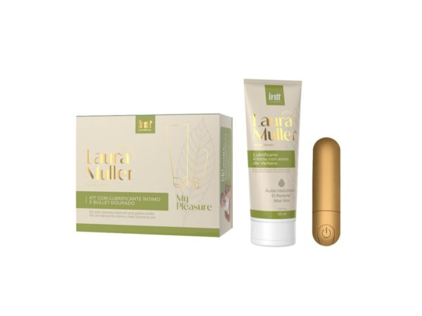 Kit My Pleasure By Laura Muller (LUBRIFICANTE BULLET) Intt