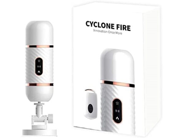 Cyclone Fire Máquina do Sexo com Pênis em Silicone e 7 Vibrações VibraToy - Image 3