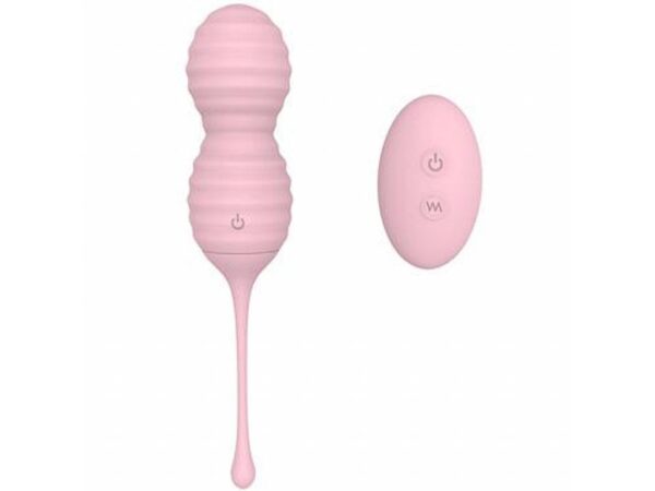 Bolas de Pompoarismo com Vibrador Recarregável Rolling - Image 2