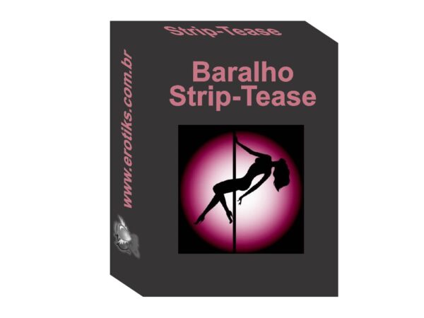 Mini Baralho Strip Tease com 15 Cartas Erotiks