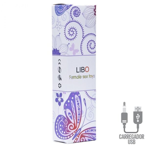 Vibrador Rabbit Rotativo Sobe Desce Metalizado - Image 4