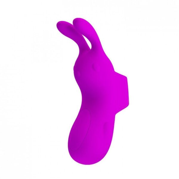 Vibrador e Dedeira Finger Bunny Pretty Love - Image 2