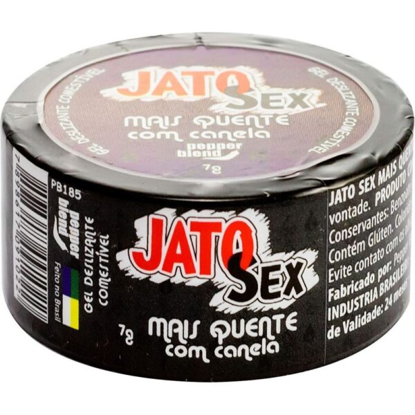 Gel Deslizante Comestível Mais Quente com Canela Jato Sex