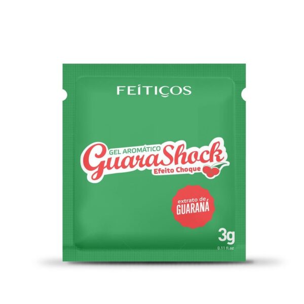 Guara Shock Gel Beijável Eletrizante Sachê 3g Feitiços