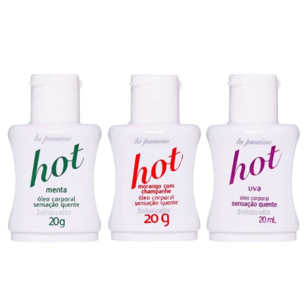 Óleo Corporal Hot 20ml Sofisticatto