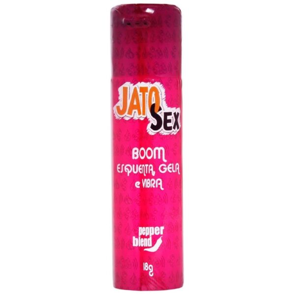 Jato Sexboom Esquenta Gela e Vibra 18ml Pepper Blend