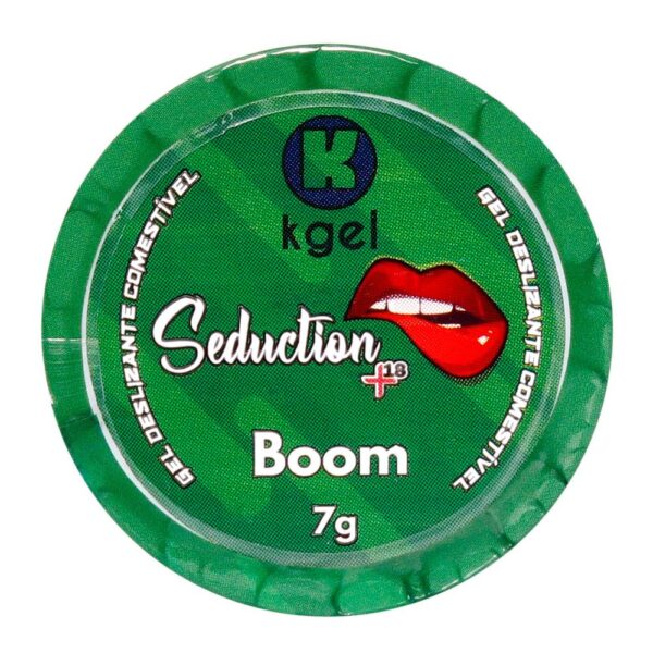 Gel Deslizante Sensual Seduction Boom Beijável 7g Kgel
