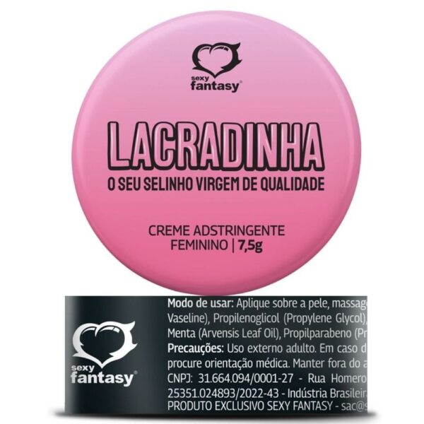 Lacradinha Adstringente em Creme 7,5g Sexy Fantasy