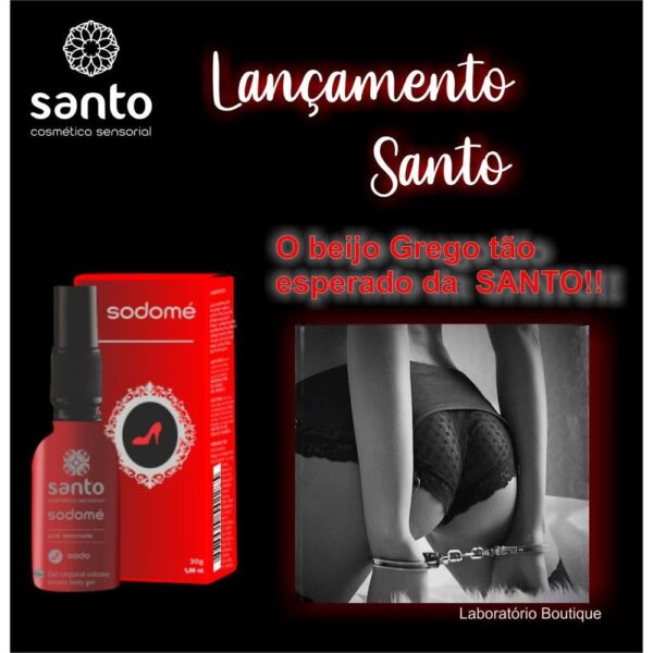 Gel para Sexo Anal Sadomé 30ml Santo