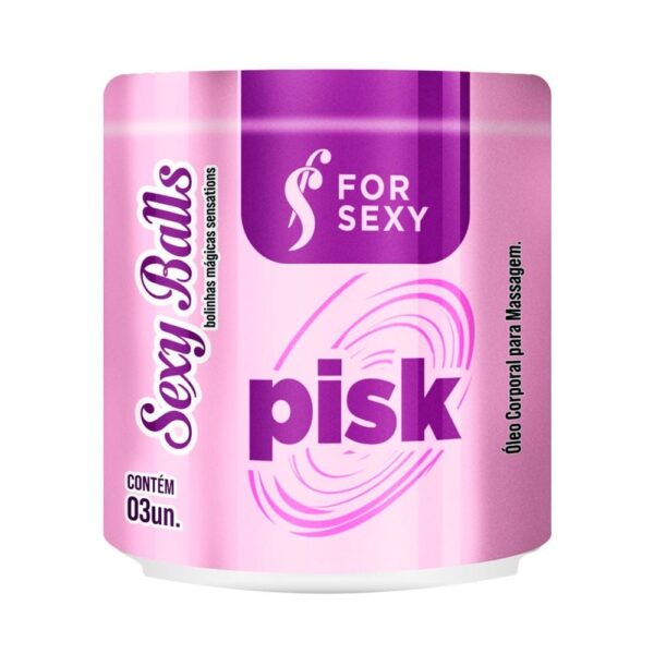 Pisk Sexy Balls Excitante Bolinha 3Uni Forsexy