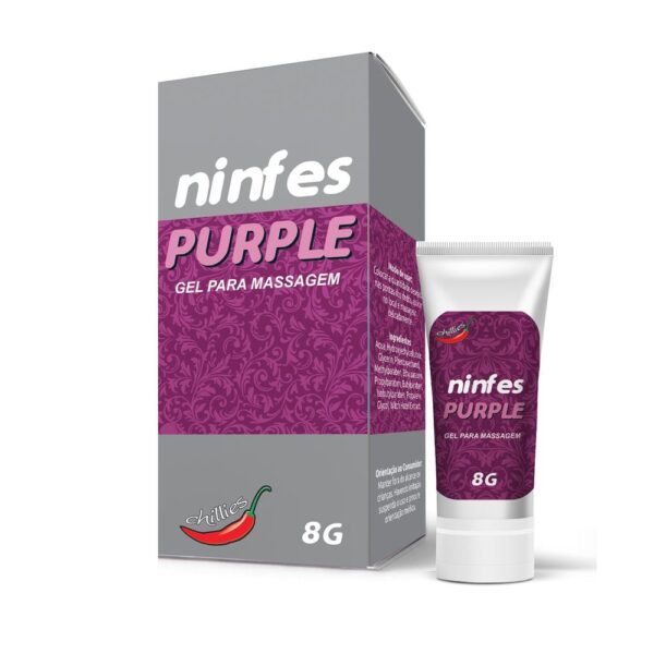 Adstringente Contrai o Canal Vaginal Ninfes Purple 8gr Chillies