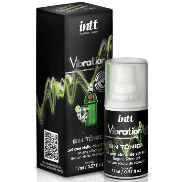 Gel Vibrante Extra Forte Vibration Gin Tônica Intt