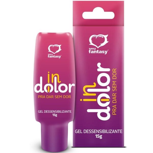 Indolor Dessensibilizante em Gel Anal 10g Sexy Fantasy