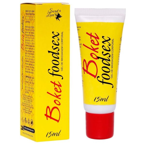 Boket Food Sexgel para Massagem 15 ml Secret Love