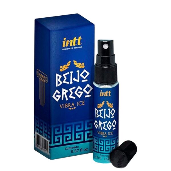 Beijo Grego Vibra Ice Oral Delicioso 15ml Intt