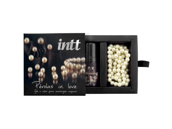 Pérolas in love Kit Colar de Pérolas e gel siliconado Intt