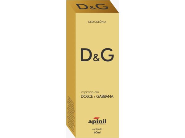 Deo Colônia Feminina Inspirada No Dolce Gabbana 70 ml Apinil