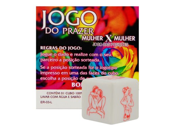 Dado Erótico Lésbico Mulher x Mulher Diversão Ao Cubo - Image 2