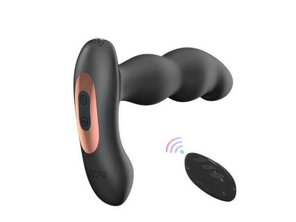 Vibrador de Próstata com Rotação 360º e controle Remoto - Hi