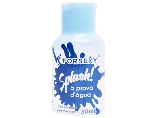 Lubrificante Siliconado à Prova D'Água Splash 30ml For Sexy