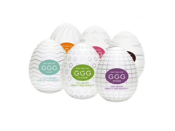 Masturbador Masculino EGG Calabash Caixa 6 Unidades VibraToy - Image 2