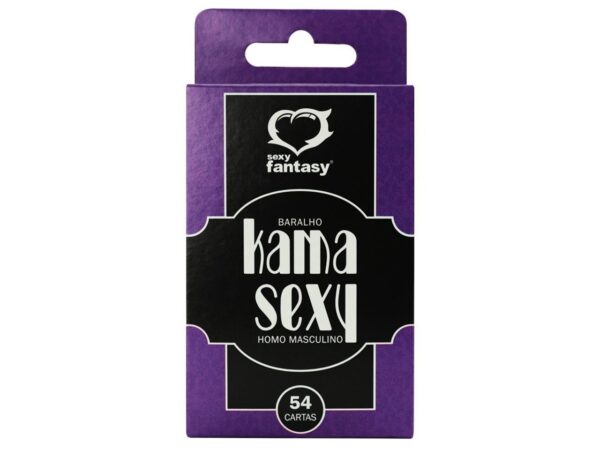 Baralho Kama Sexy Homo Masculino com 54 Cartas Sexy Fantasy