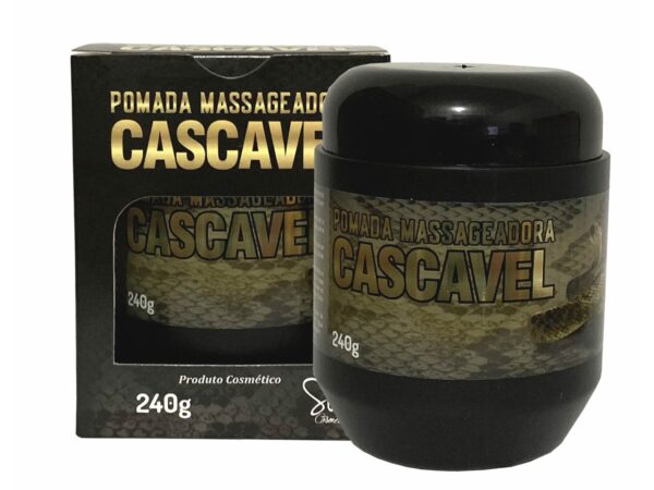 Pomada Massageadora Cascavel 240g Soul Cosméticos