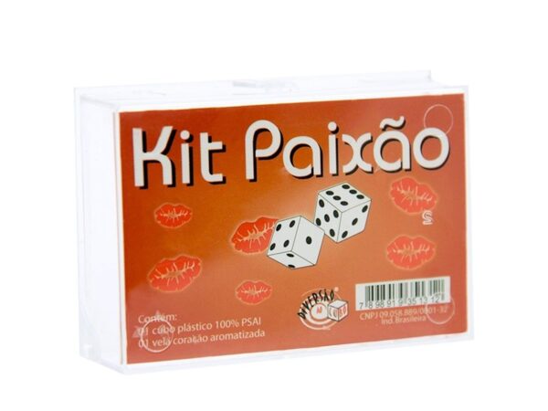 Kit Paixão Vela com Dado Erótico Diversão Ao Cubo - Image 2