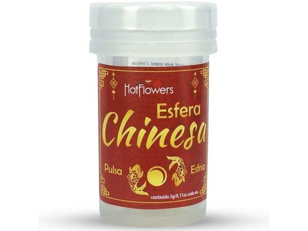 Bolinha Hot Ball Esfera Chinesa com 2 Unidades Hot Flowers