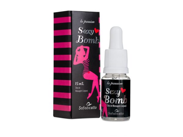 Gel Afrodisíaco Estimula a Produção de Feromônios Femininos Sexy Bomb 15 ml Sofisticatto