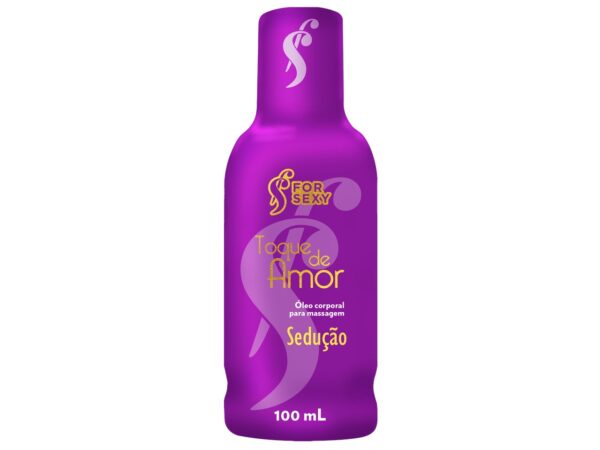 Óleo Corporal Perfumado Atração Toque de Amor 100ml For Sexy - Image 4