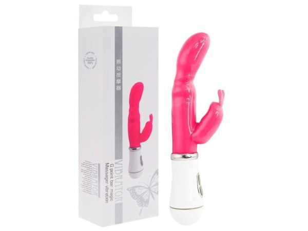 Vibrador Ponto G em Jelly Duplo VibraToy