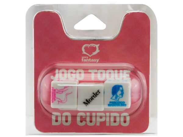 Dado Jogo Toque do Cupido 3 Dados Sexy Fantasy