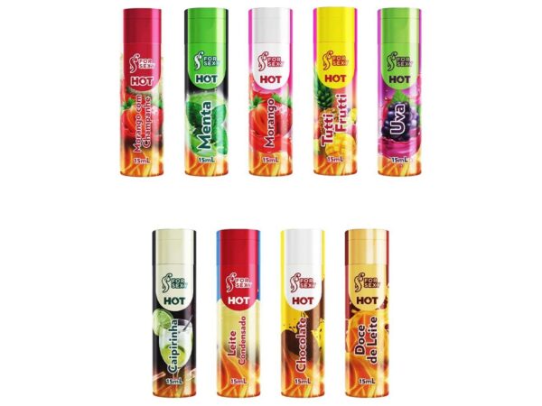 Gel Comestível Hot 15 ml For Sexy
