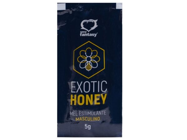 Mel Estimulante Masculino Exotic Honey 5g Sexy Fantasy