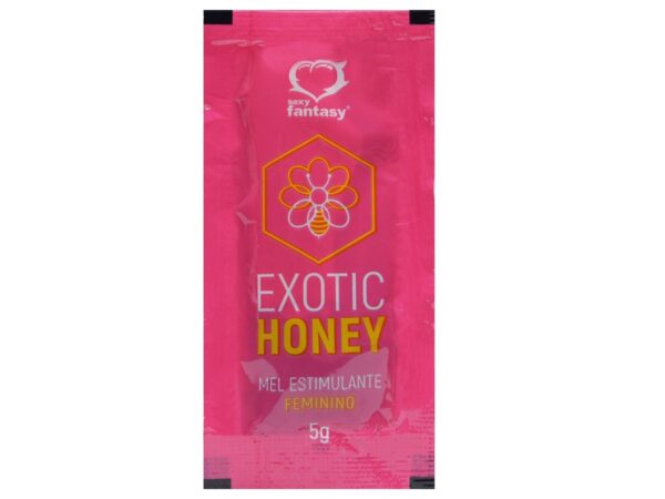 Mel Estimulante Feminino Exotic Honey 5g Sexy Fantasy