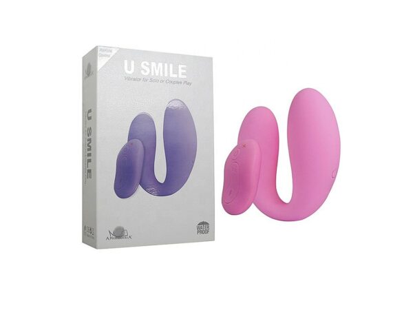 Vibrador de Casal com Controle Remoto U Smile Aphrodisia