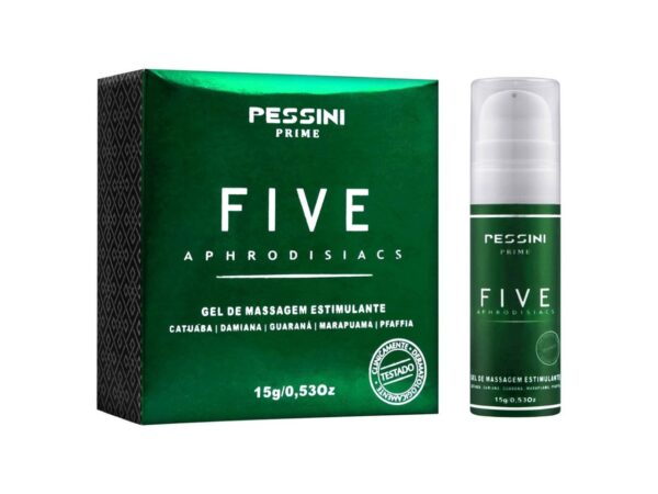 Excitante com 5 Extratos Afrodisíacos Five 10g Pessini