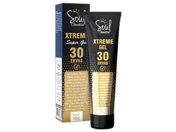 Gel Massageador Xtreme Super 30 Ervas 150g Soul Cosméticos