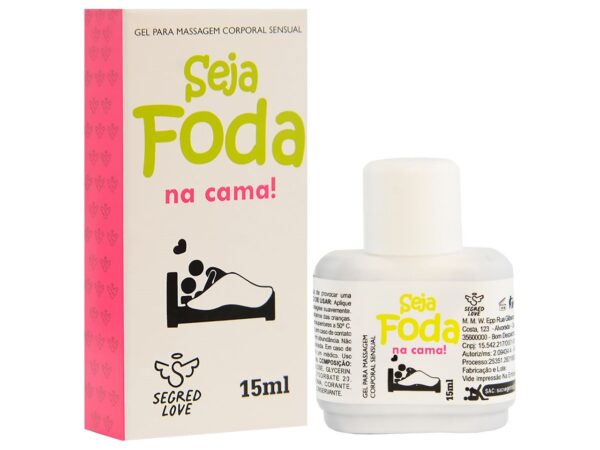 Adstringente Seja Foda Na Cama 15 ml Secret Love