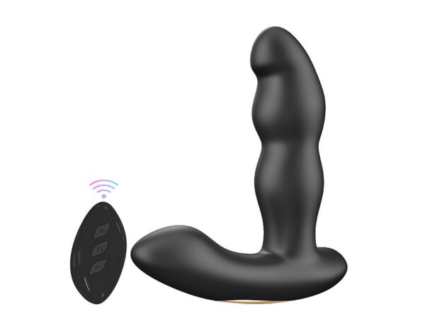 Vibrador de Próstata com Rotação 360º e controle Remoto - Hi - Image 5