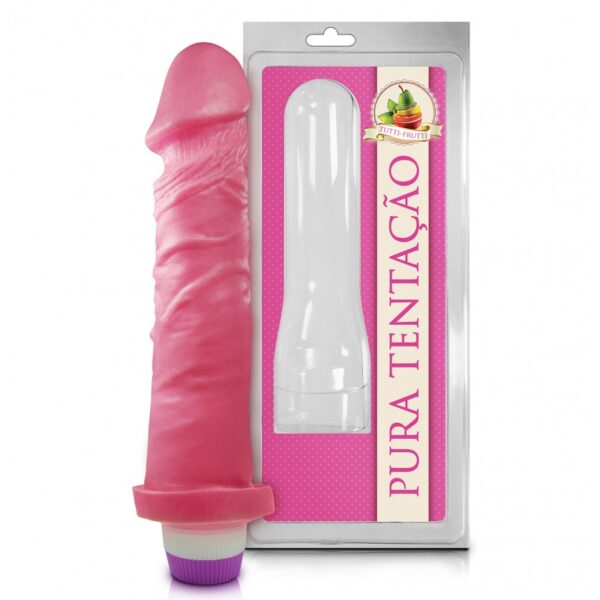 Prótese Frutada 18 cm Tutti Frutti com Vibrador Sexy Fantasy