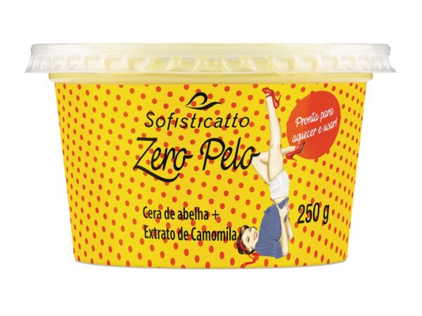 Cera Depilatória Zero Pelo 250g Sofisticatto