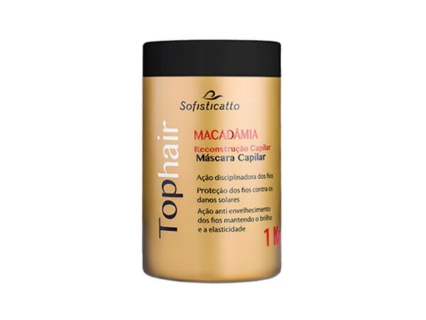 Máscara Capilar Top Hair Macadâmia 1Kg Sofisticatto