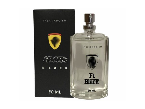 Deo Colônia Inspirada No Ferrari Black 50ml Soul Cosméticos