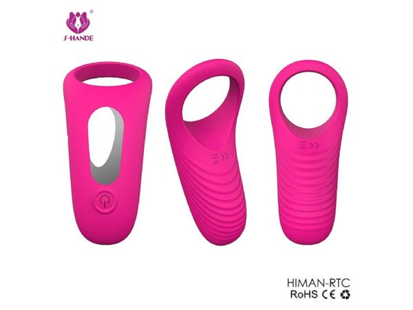 Anel Peniano com Vibrador Recarregável com Controle Himan Importado - Image 3