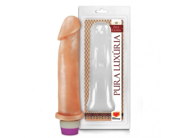 Prótese 22 x 5,8 cm com Vibrador Interno Sexy Fantasy