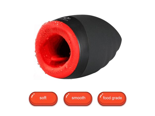 Masturbador Masculino Silicone Aquecido Chiven VibraToy - Image 3