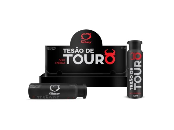 Bebida Afrodisíaca Tesão de Touro 10 Unidades 10ml Cada Sexy Fantasy