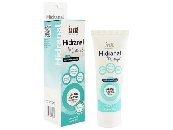 Lubrificante Anal Ácido Hialurônico Hidranal 50g Intt